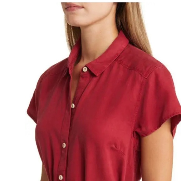 TOMMY BAHAMA Mission Beach Midi Shirtdress - Picture 1 of 10